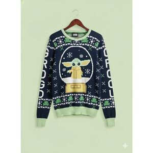 Star Wars Geeknet Grogu Baby Yoda Star Wars Christmas Sweater M Ugly Christmas